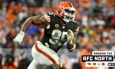 Around the AFC North: Myles Garrett Wants to Play Spoiler vs. Ravens