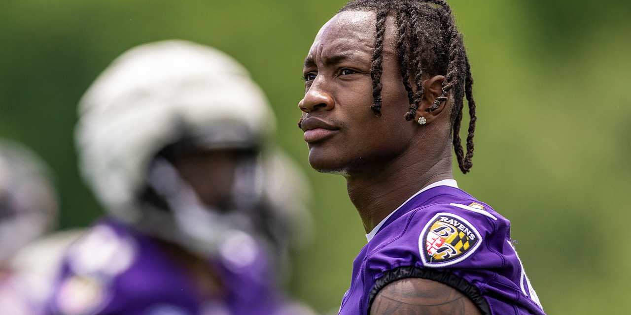 Zay Flowers Sidelined As Ravens Prepare for Texans