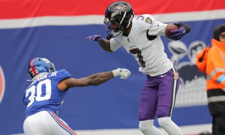 Rashod Bateman’s Breakout Continues Against Giants