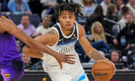 Wolves G Terrence Shannon Jr. (foot) out 2-4 weeks