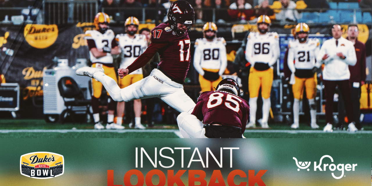 Instant Lookback: Virginia Tech vs. Minnesota