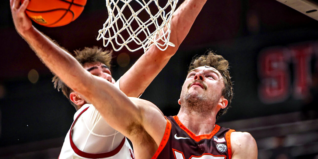 Raynaud’s 12th double-double sparks Stanford past Virginia Tech 70-59 in first ACC home game