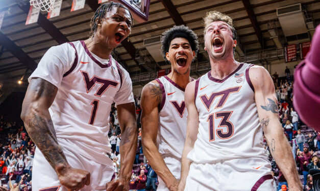 Hokies storm back to secure Mike Young’s 100th win at Virginia Tech