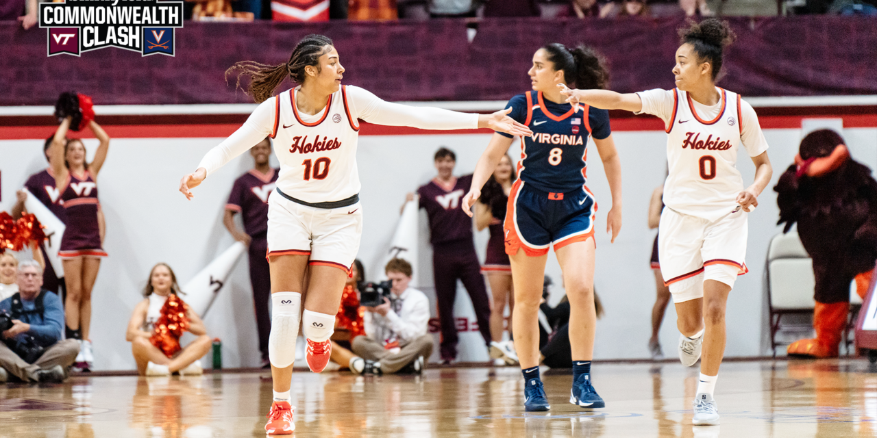 Four Hokies in double figures not enough to overcome Cavaliers Thursday night