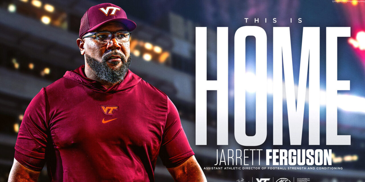 Jarrett Ferguson promoted to Assistant Athletic Director of Football Strength and Conditioning