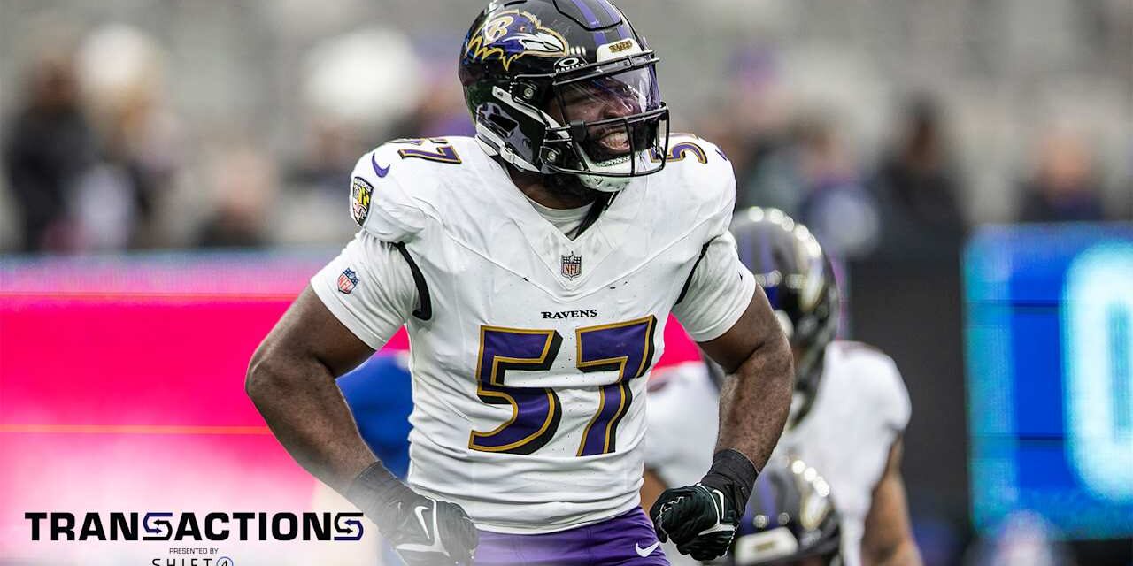 Ravens Sign 10 Players to Reserve/Future Contracts