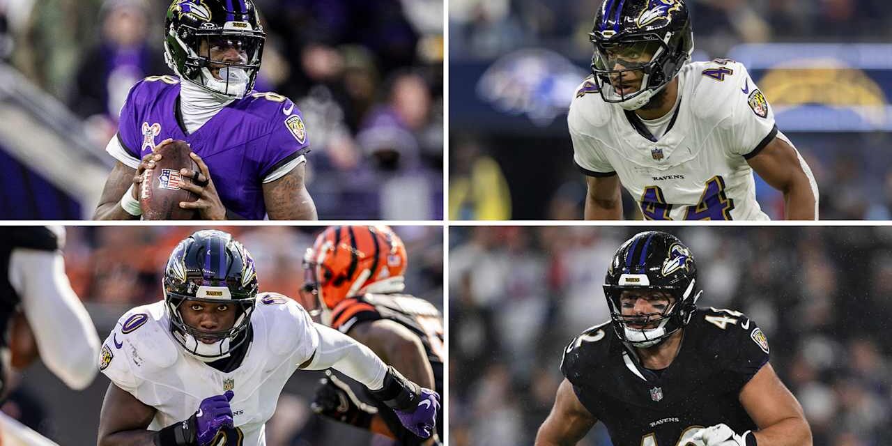 Lamar Jackson Among Four Ravens Named First-Team All Pros