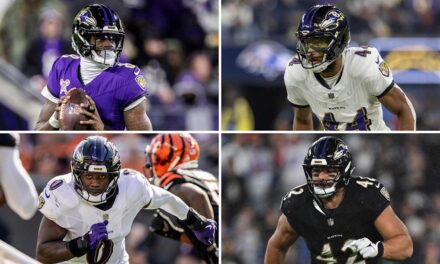 Lamar Jackson Among Four Ravens Named First-Team All Pros