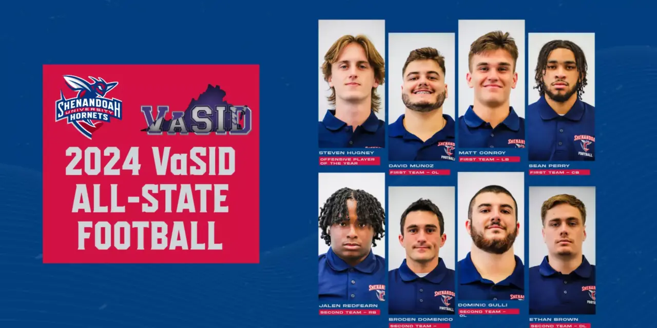 Football Lands Eight on VaSID All-State; Hugney Named Offensive Player of the Year