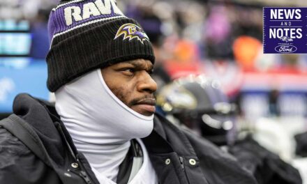 News & Notes: No Gloves: How Lamar Jackson Plans to Handle His Coldest Game Yet