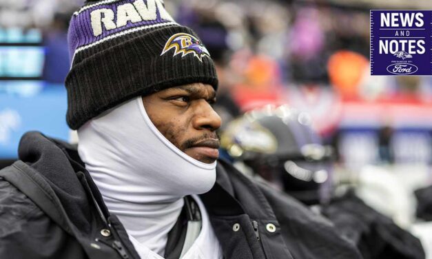 News & Notes: No Gloves: How Lamar Jackson Plans to Handle His Coldest Game Yet