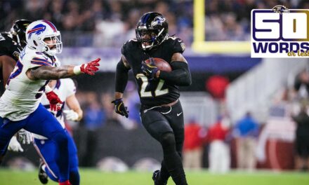 50 Words or Less: The Ravens Might Be a Runaway Train