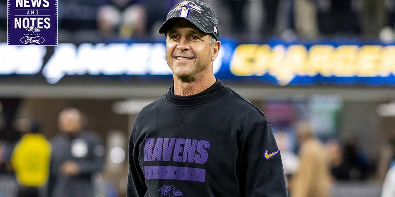 News & Notes: John Harbaugh Talks About His (And Todd Monken’s) Future With Ravens