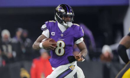 Lamar Jackson Runs Early and Often Against the Steelers