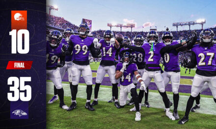 Game Recap: Ravens Repeat as AFC North Champions After Topping Browns