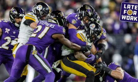 Late for Work: What Pundits Expect in Ravens-Steelers Playoff Game