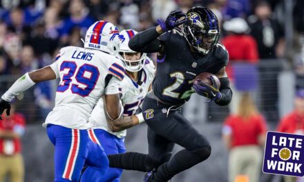 Late for Work: What Pundits Expect in Ravens-Bills Playoff Game