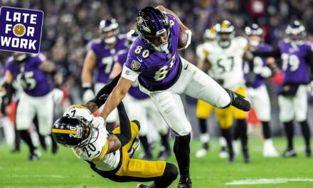 Late for Work: ESPN Writer: ‘It’s Hard to Imagine Any Team Beating the Ravens’