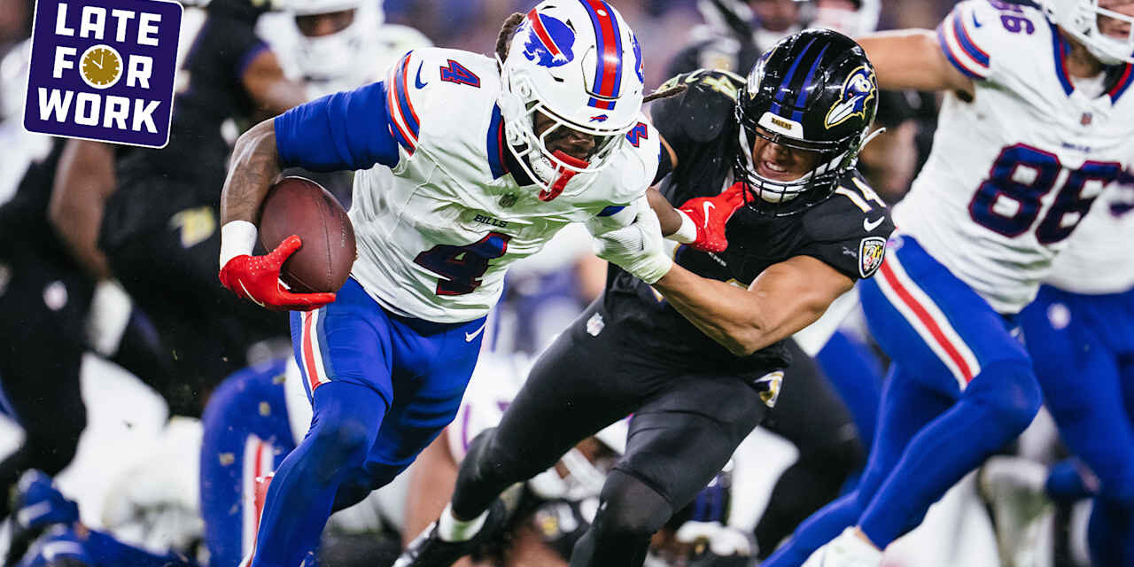 Late for Work: Pundits Debate Whether Ravens Being Favored Over Bills Is Justified