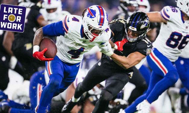 Late for Work: Pundits Debate Whether Ravens Being Favored Over Bills Is Justified