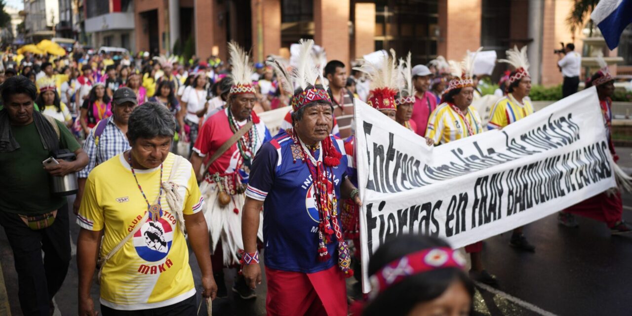 Their sacred land was a gift for their courage. Yet Maká people in Paraguay fight for its ownership