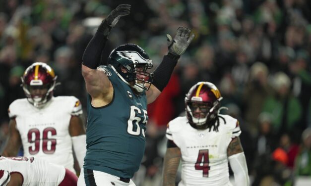 Eagles’ path to the Super Bowl was paved by the prowess of their offensive line