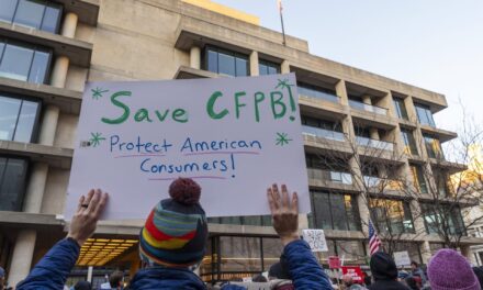 What does having the Consumer Financial Protection Bureau on hold mean for consumers?