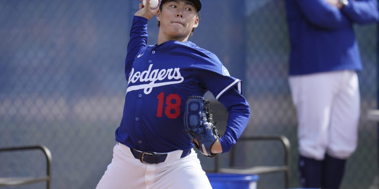 Yamamoto, Sasaki are the likely starting pitchers when the Dodgers play in Tokyo next month