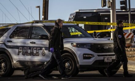 Shooting after pursuit at Air Force Base in New Mexico kills an airman and wounds another