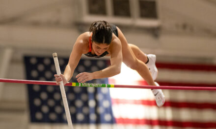 Virginia Tech pole vault squad secures two runner-up finishes at Gamecock Challenge