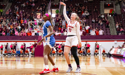 Ekh leads Hokies to victory Sunday afternoon