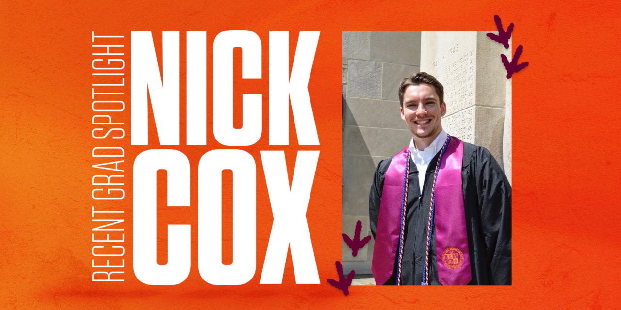 Recent Grad Spotlight: Nick Cox