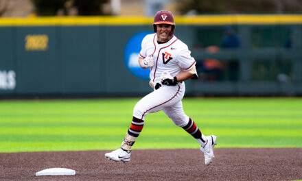 Sam Tackett’s 500-foot home run highlights Hokies’ 27-1 rout of Bucknell