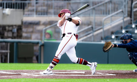 Virginia Tech’s Sam Tackett hammers 500-foot home run (Feb. 16, 2025)