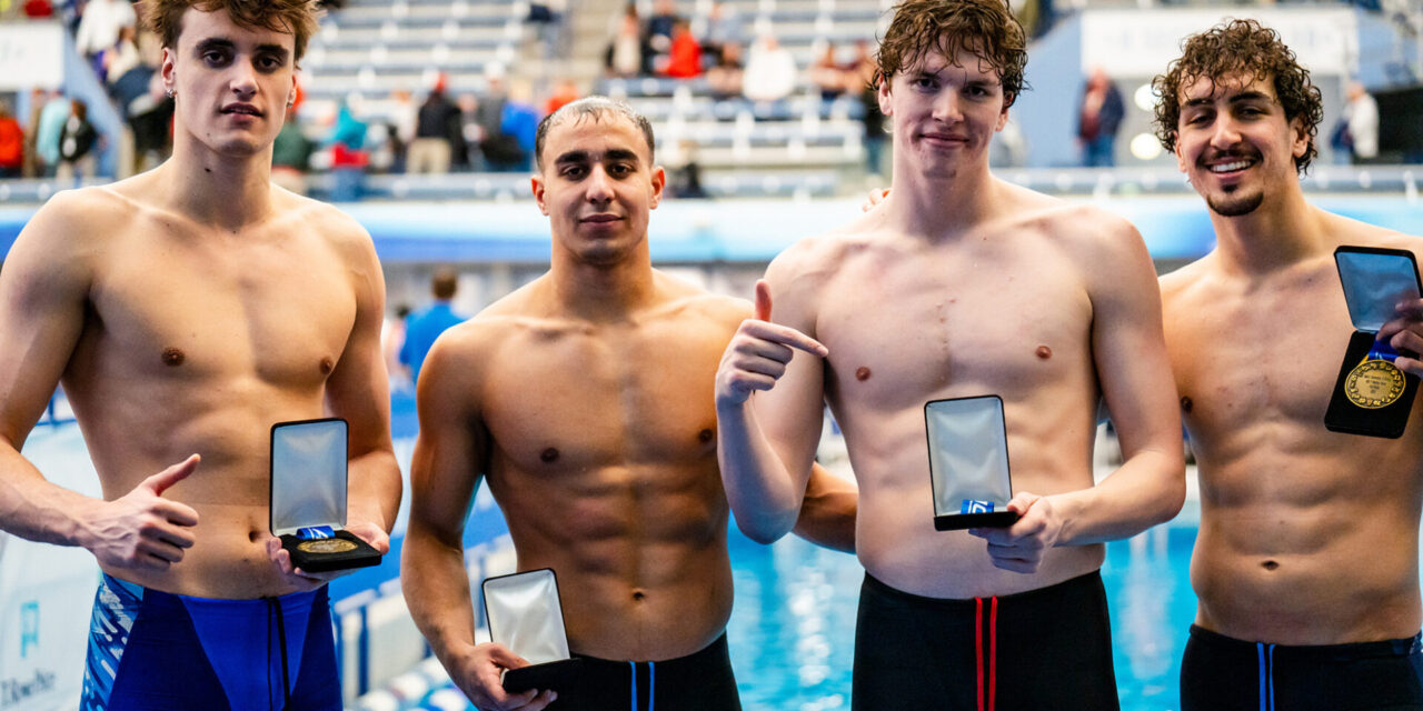 Hokie relay squad takes bronze at ACCs