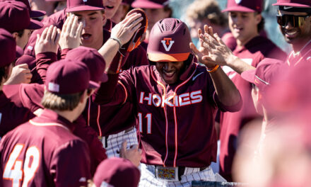 Jared Davis swings four hits as Virginia Tech holds off UNCG, 8-3