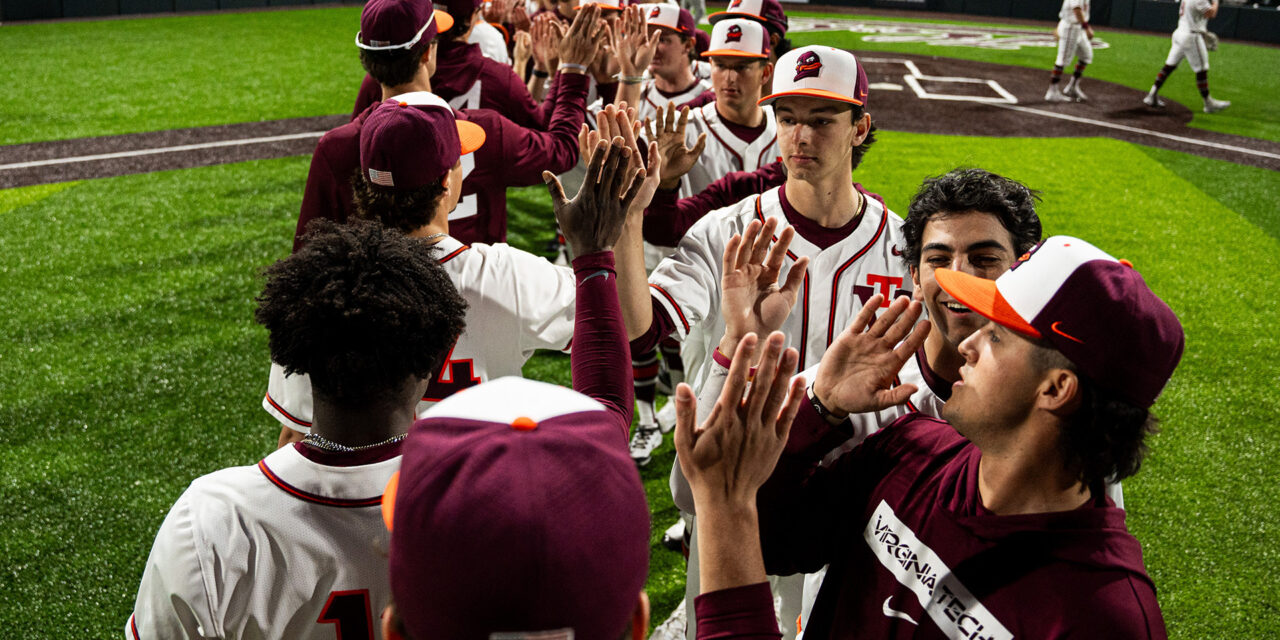 Balanced offense, pitching guide Hokies to 7-2 midweek win against JMU