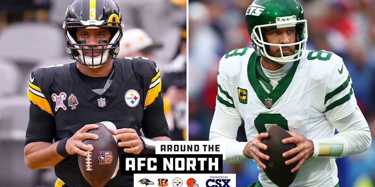 Around the AFC North: Steelers Reportedly Moving on From Russell Wilson, Could Pursue Aaron Rodgers