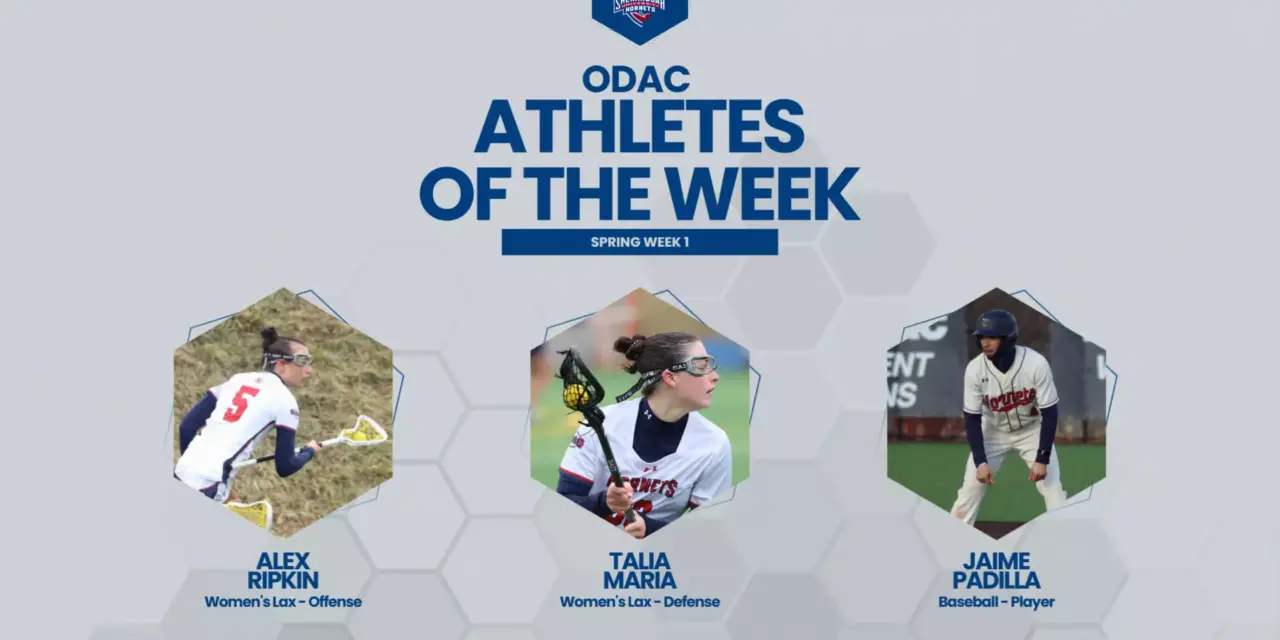 Women’s Lacrosse Sweeps ODAC Honors; Padilla Named Baseball Player of the Week