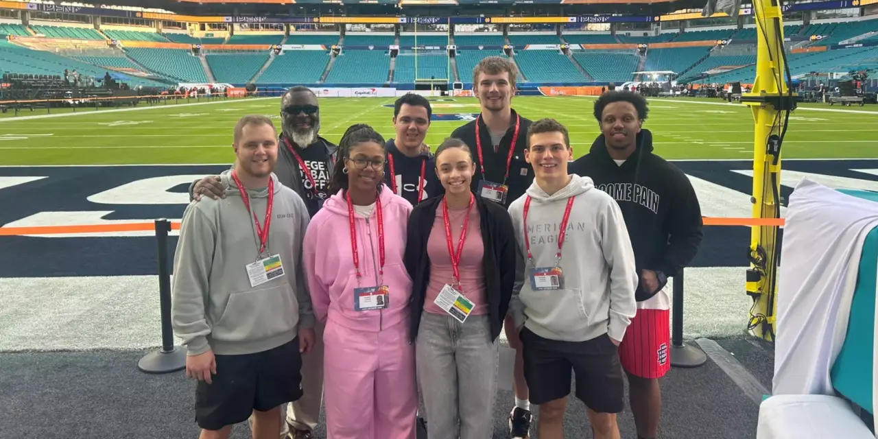 Shenandoah University Students Gain From Hands-On Orange Bowl Experience