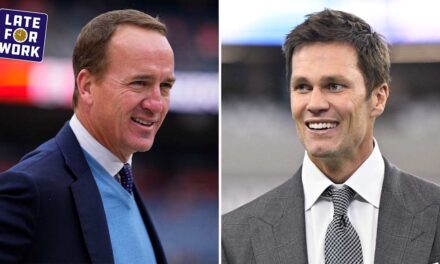 Late for Work: Peyton Manning, Tom Brady Laud Lamar Jackson, Who Could Join Them in Exclusive Club