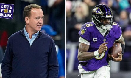 Late for Work: Peyton Manning Believes Lamar Jackson Will Get to the Super Bowl