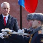 Russian defence minister inspects training in Caspian Sea