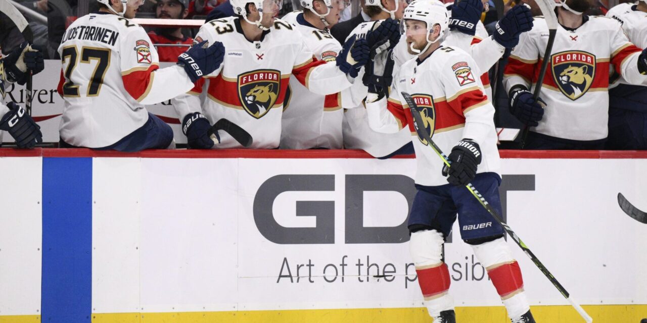 Defending champion Panthers keep winning even without Tkachuk, Ekblad and before Marchand debuts