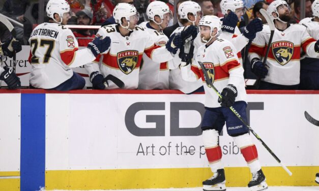 Defending champion Panthers keep winning even without Tkachuk, Ekblad and before Marchand debuts