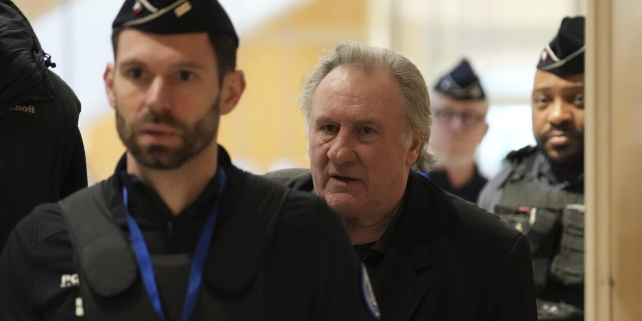 Accuser tells a trial that actor Gérard Depardieu groped her bottom and breasts on film set