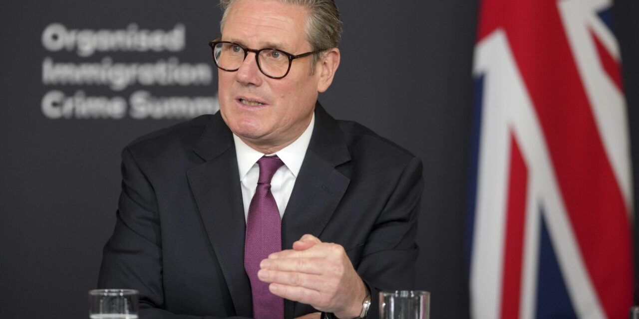 UK’s Starmer blames a lack of joint action as he struggles to stop migrants crossing the Channel