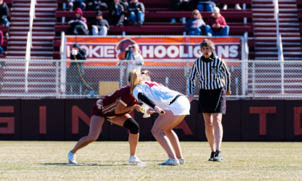 Hokies fall to No. 1 Boston College in Thompson Field debut