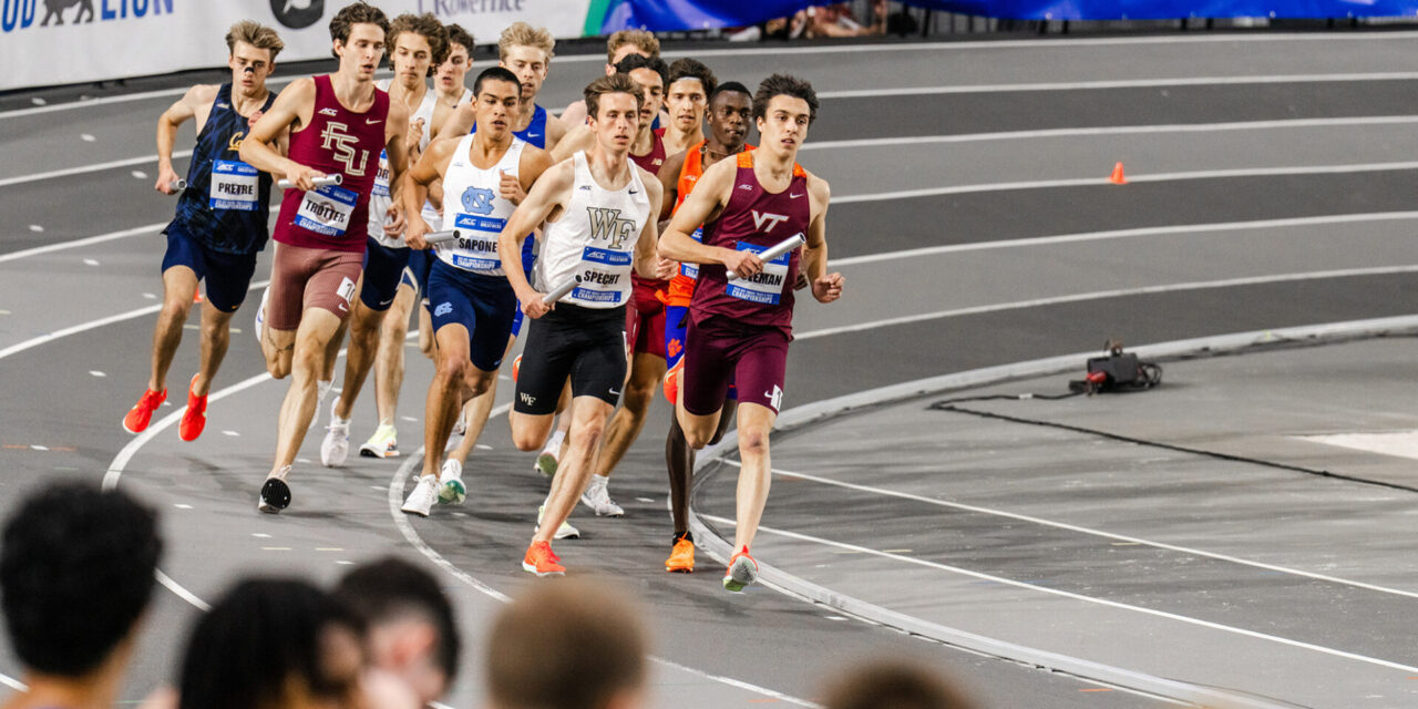 2025 ACC Indoor Championships: Virginia Tech Men’s DMR Championship Race