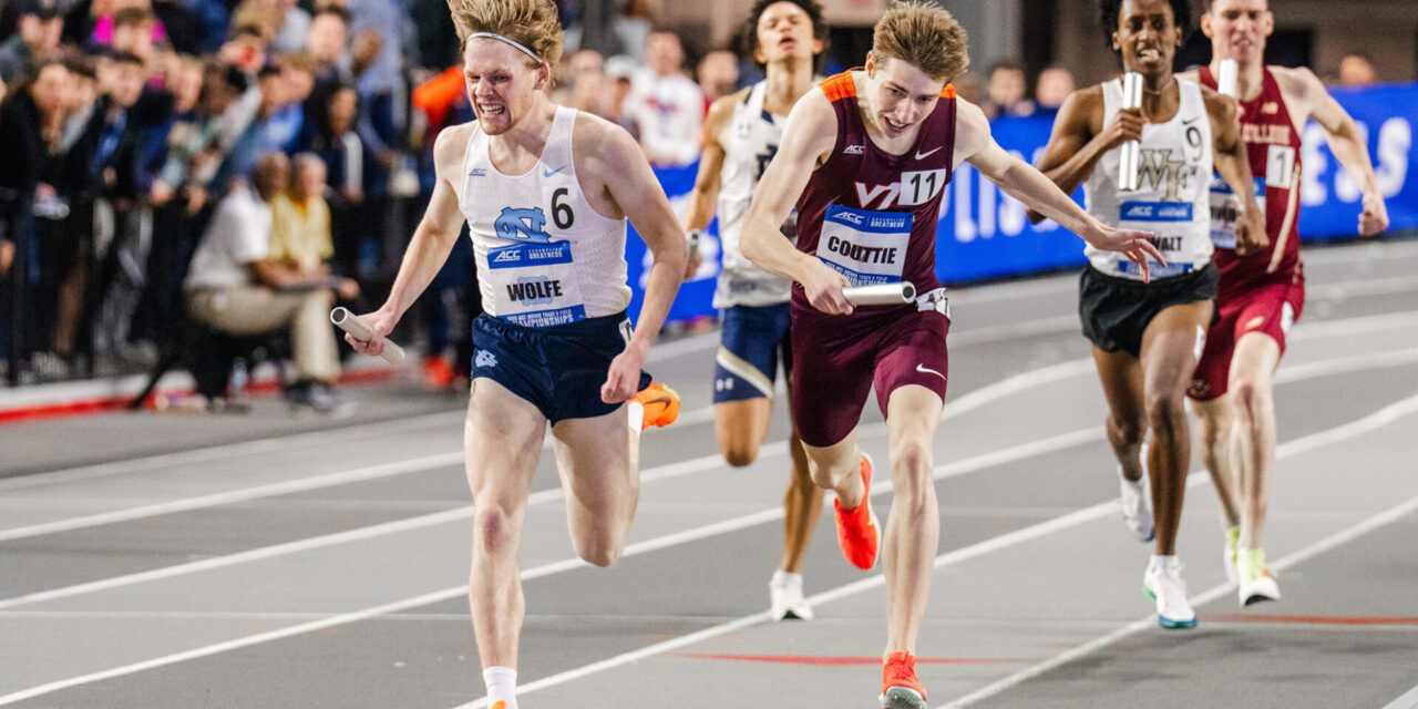 Hokies bring home two individual championships in day one of the ACC Indoor Championships